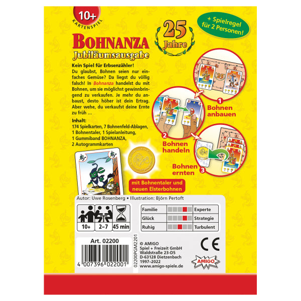 Amigo Bohnanza 25 Jahre