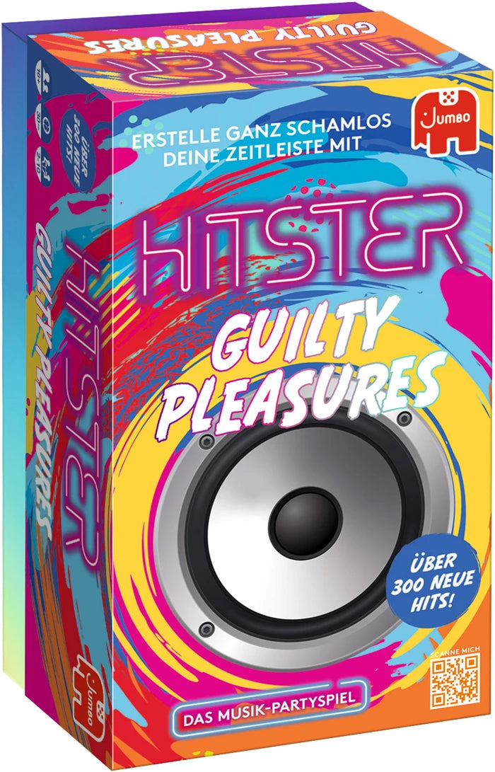 Hitster Guilty Pleasure, d ab 16 Jahren, 2-10 Spieler, die gewagtesten Hits