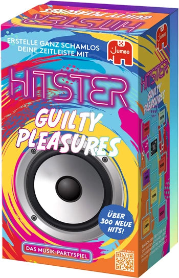 Hitster Guilty Pleasure, d ab 16 Jahren, 2-10 Spieler, die gewagtesten Hits