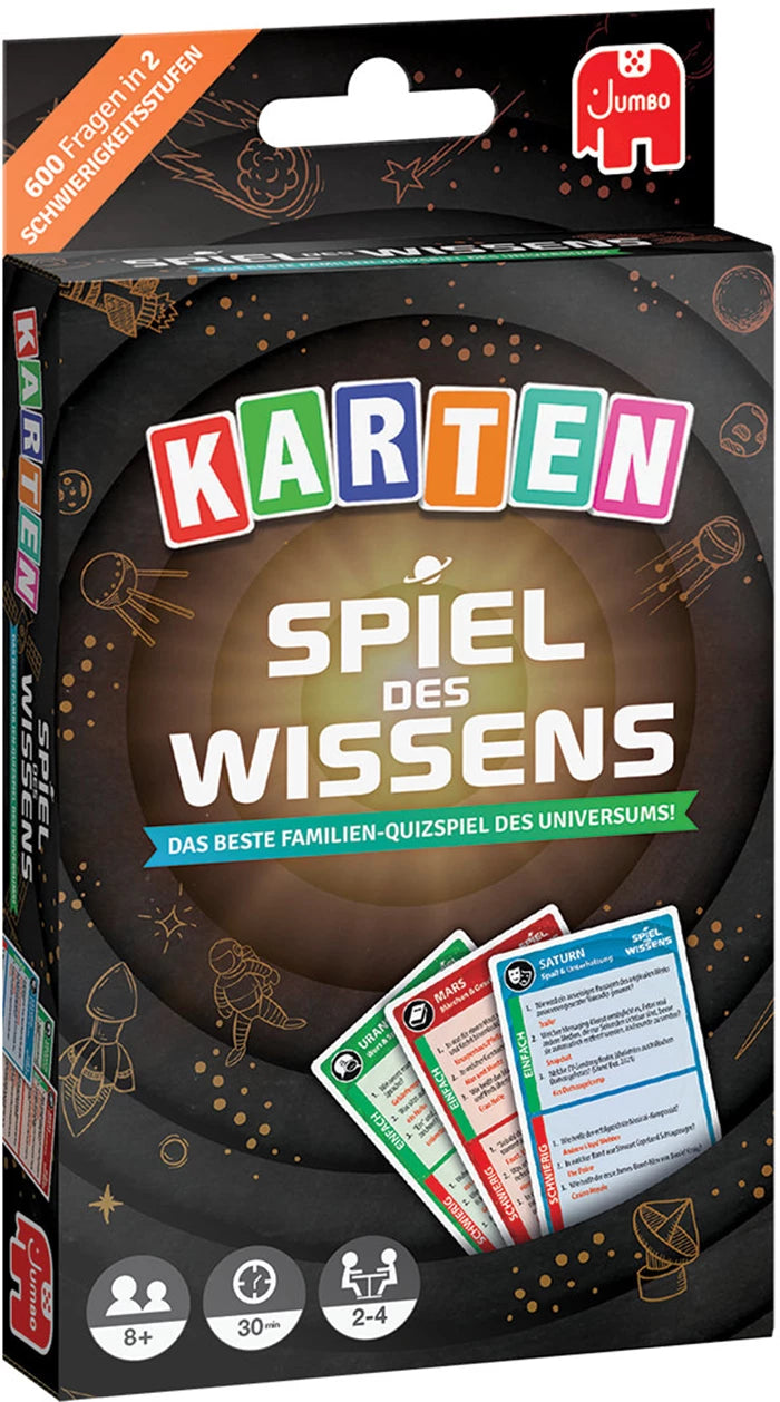 Jumbo Spiel des Wissens Kartenspiel