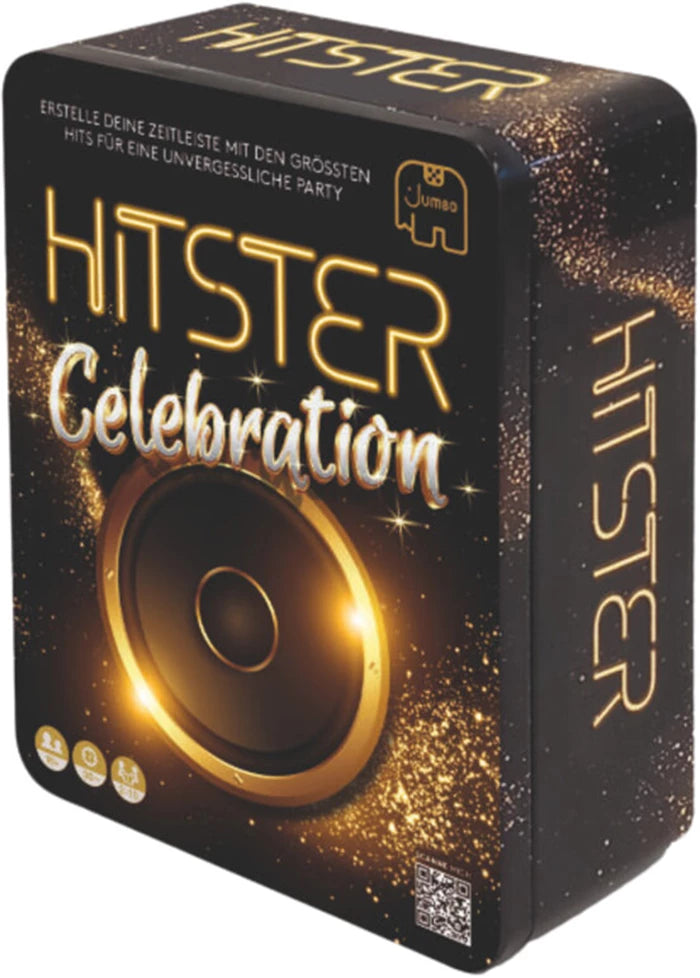 Hitster Celebration, d ab 16 Jahren, 2-10 Spieler, Musik-Kartenspiel mit App