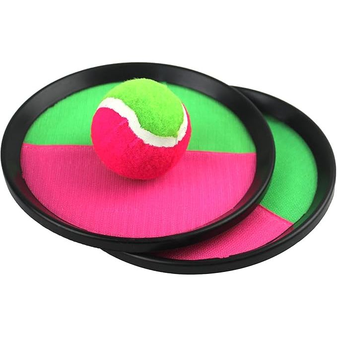 Vulevirtue Klettballspiel Set – 2 Paddles & 1 Ball