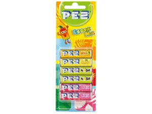PEZ 6er Refill Exotic