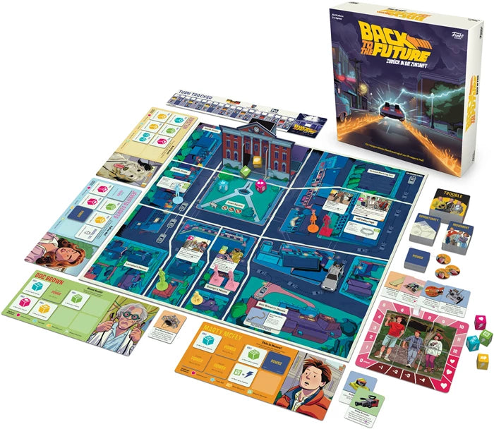 Funko Games Back to the Future The Game, d ab 10 Jahren, kooperatives Abenteuerspiel