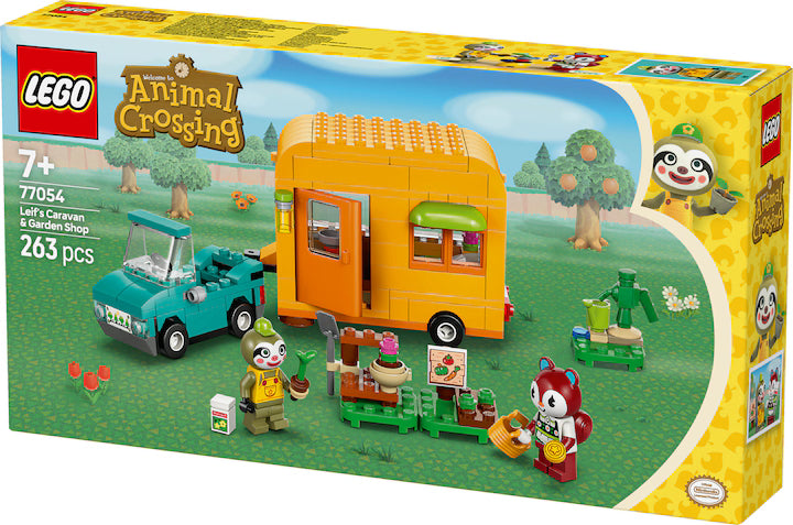 LEGO Animal Crossing Gerds Wohnwagen & Gärtnerei 77054