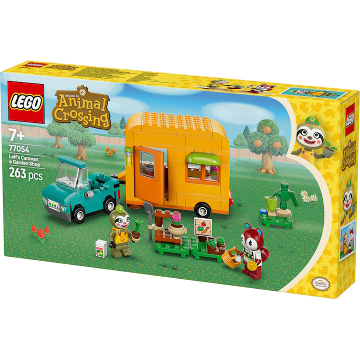 LEGO Animal Crossing Gerds Wohnwagen & Gärtnerei 77054