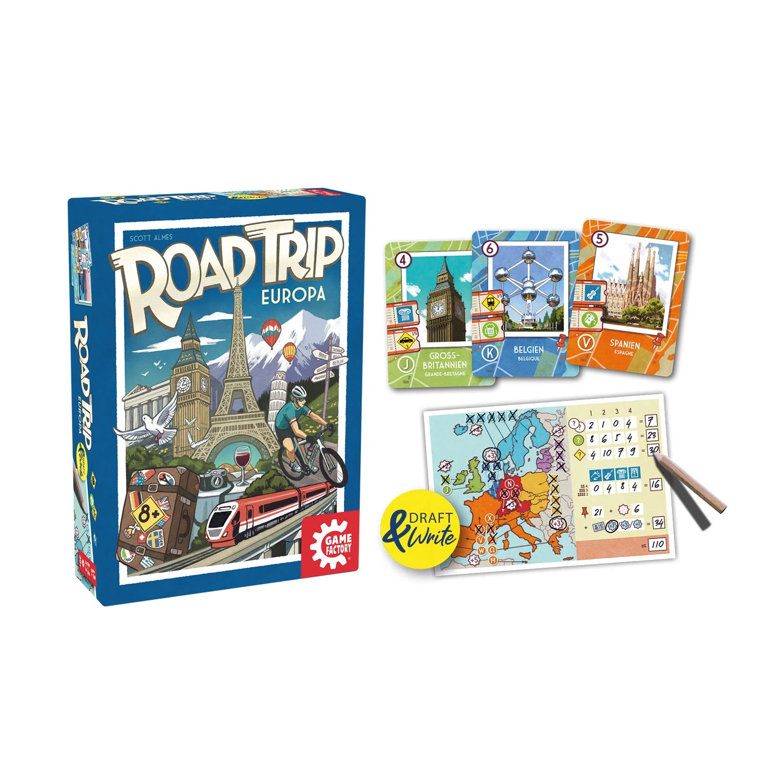 Game Factory Road Trip Europa (mult)