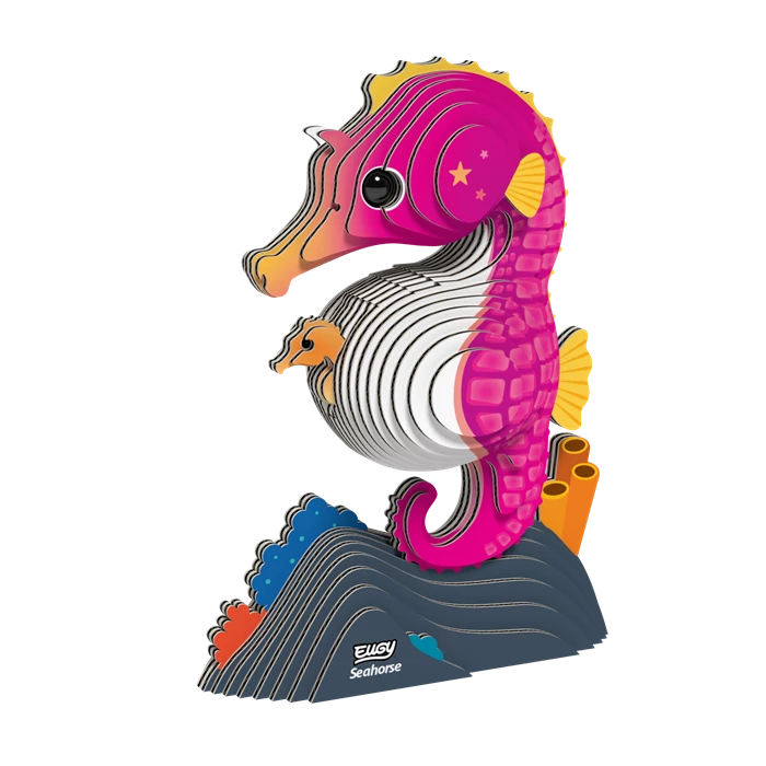 3D Bastelset Seepferdchen