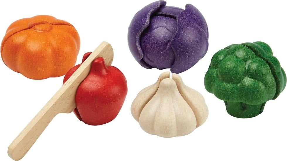5-farbiges Gemüseset