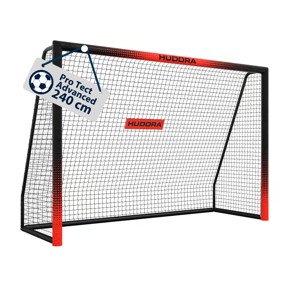 Hudora Fussballtor Pro Tect 240 Advanced Black