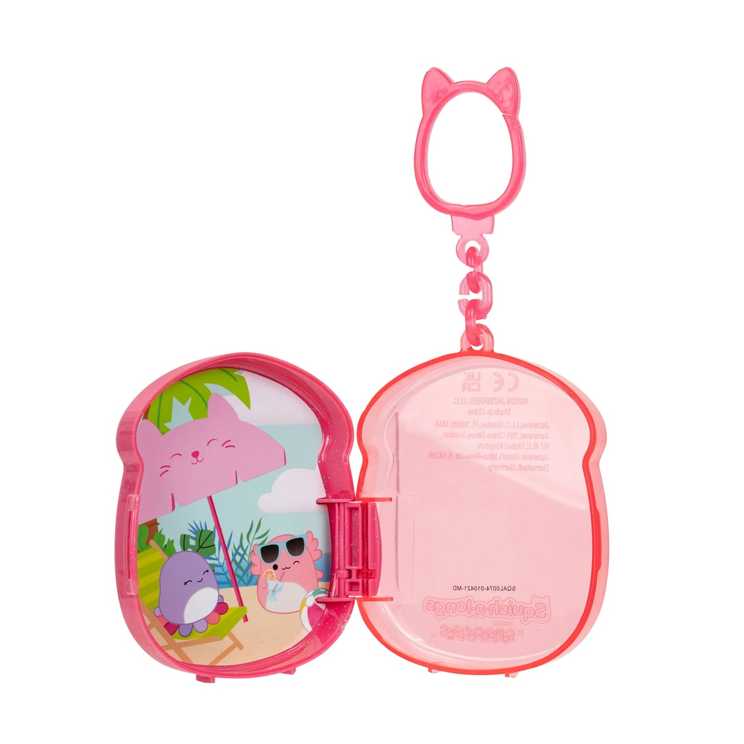 Squishmallows Squish-a-longs Rucksack Clips Schlüsselanhänger ass.