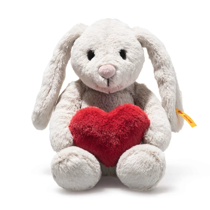 Steiff Hoppie Hase – Love hellgrau 16cm