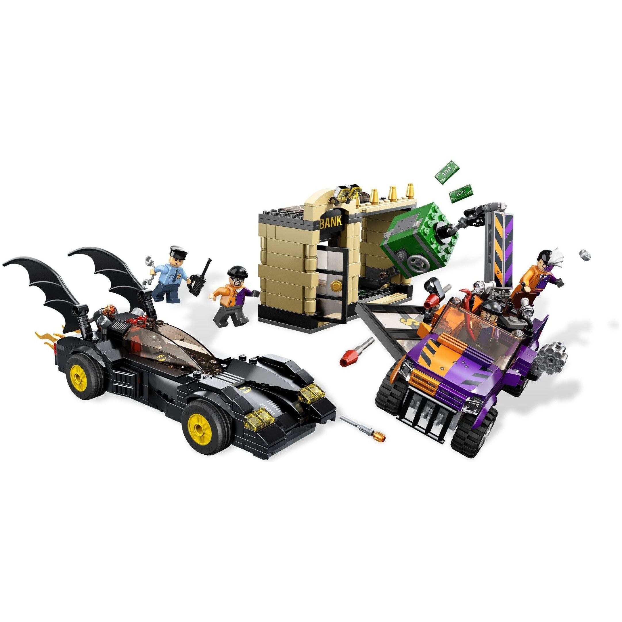 LEGO DC Comics Super Heroes Batmobil und Two-Face Verfolgung 6864