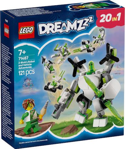 LEGO DREAMZzz Z-Blob's Roboter- und Fahrzeugabenteuer 71487