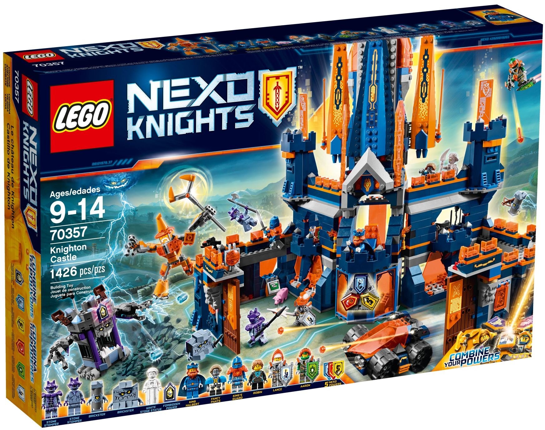 LEGO Nexo Knights Schloss Knighton 70357