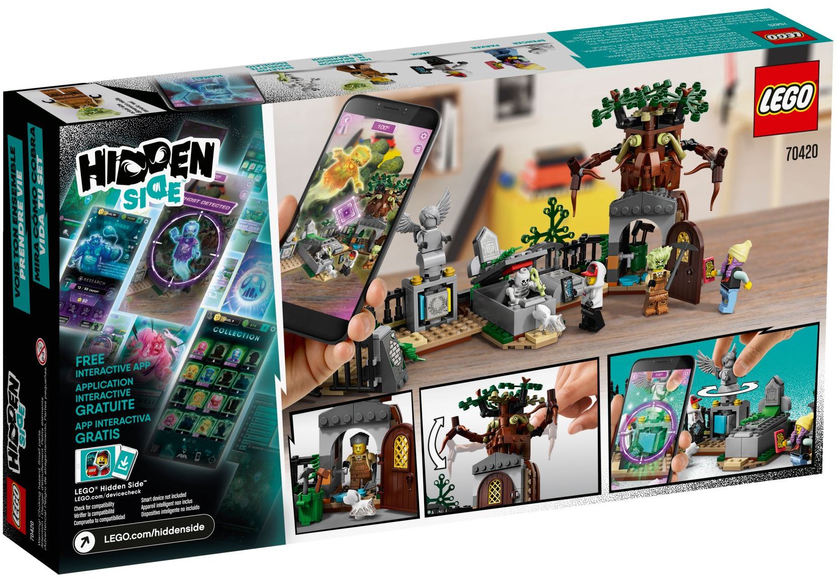 LEGO Hidden Side Geheimnisvoller Friedhof 70420