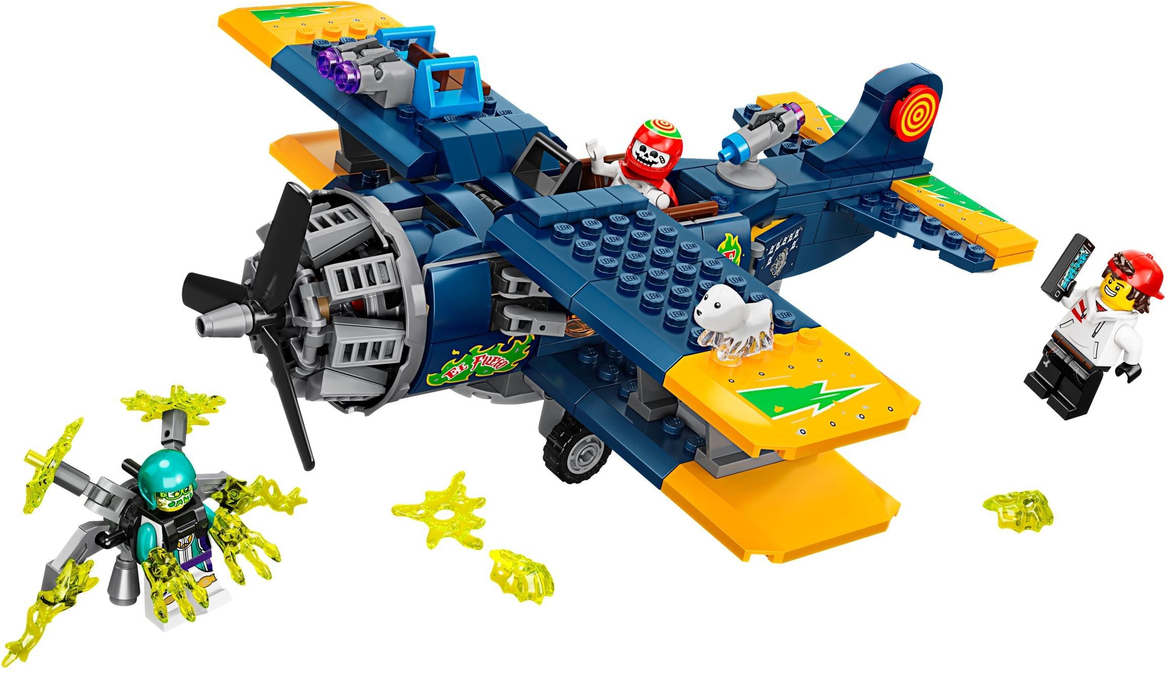 L'avion acrobatique d'El Fuego LEGO® Hidden Side 70429
