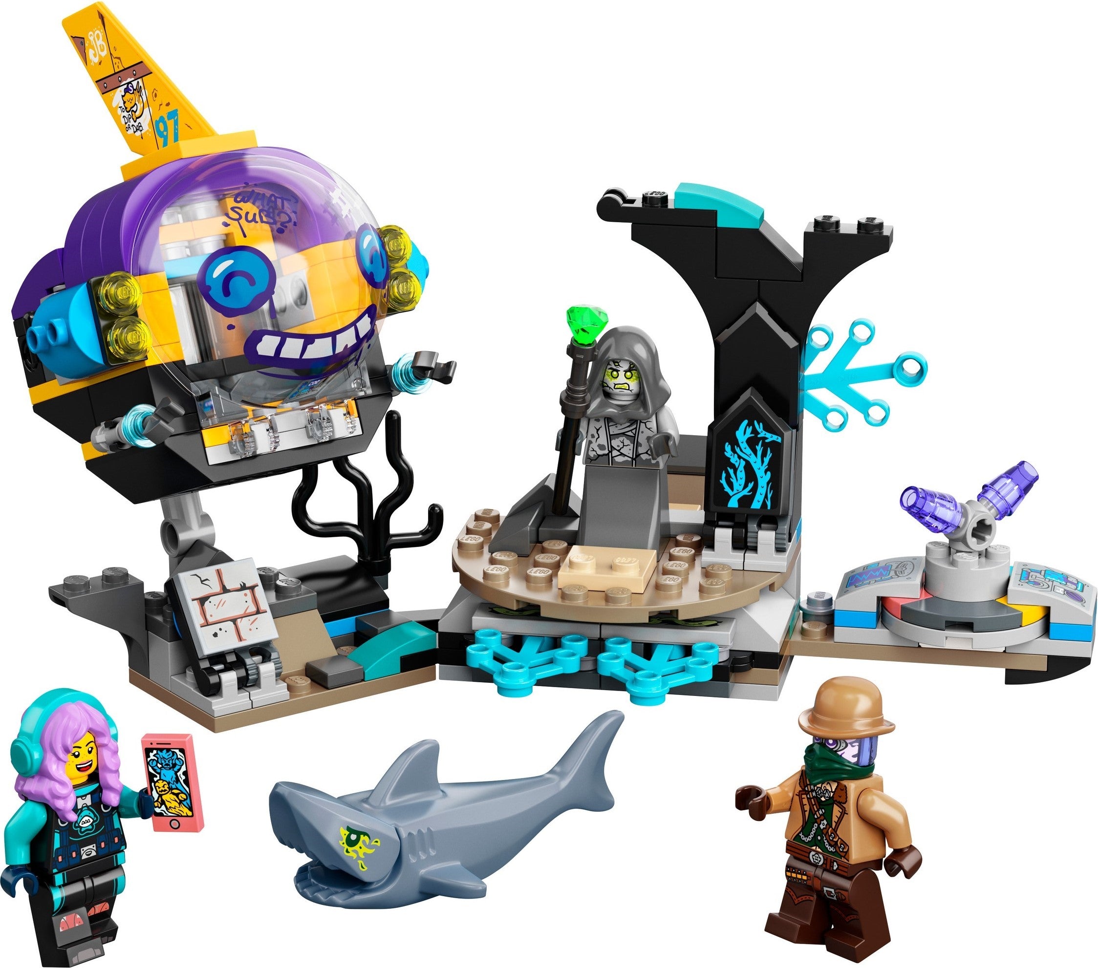 Le sous-marin LEGO® Hidden Side HS J.B. 70433