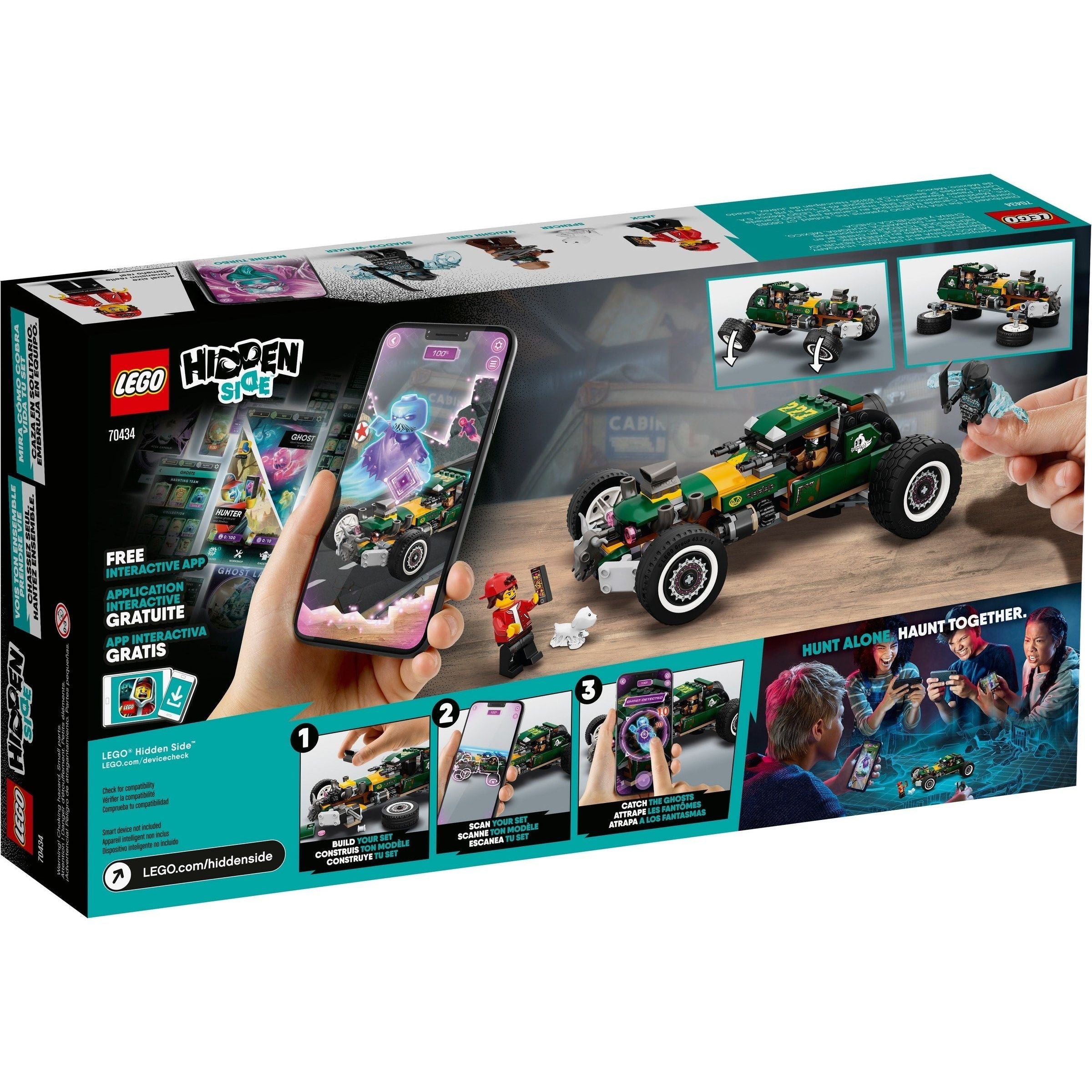 LEGO Hidden Side La voiture de course surnaturelle 70434
