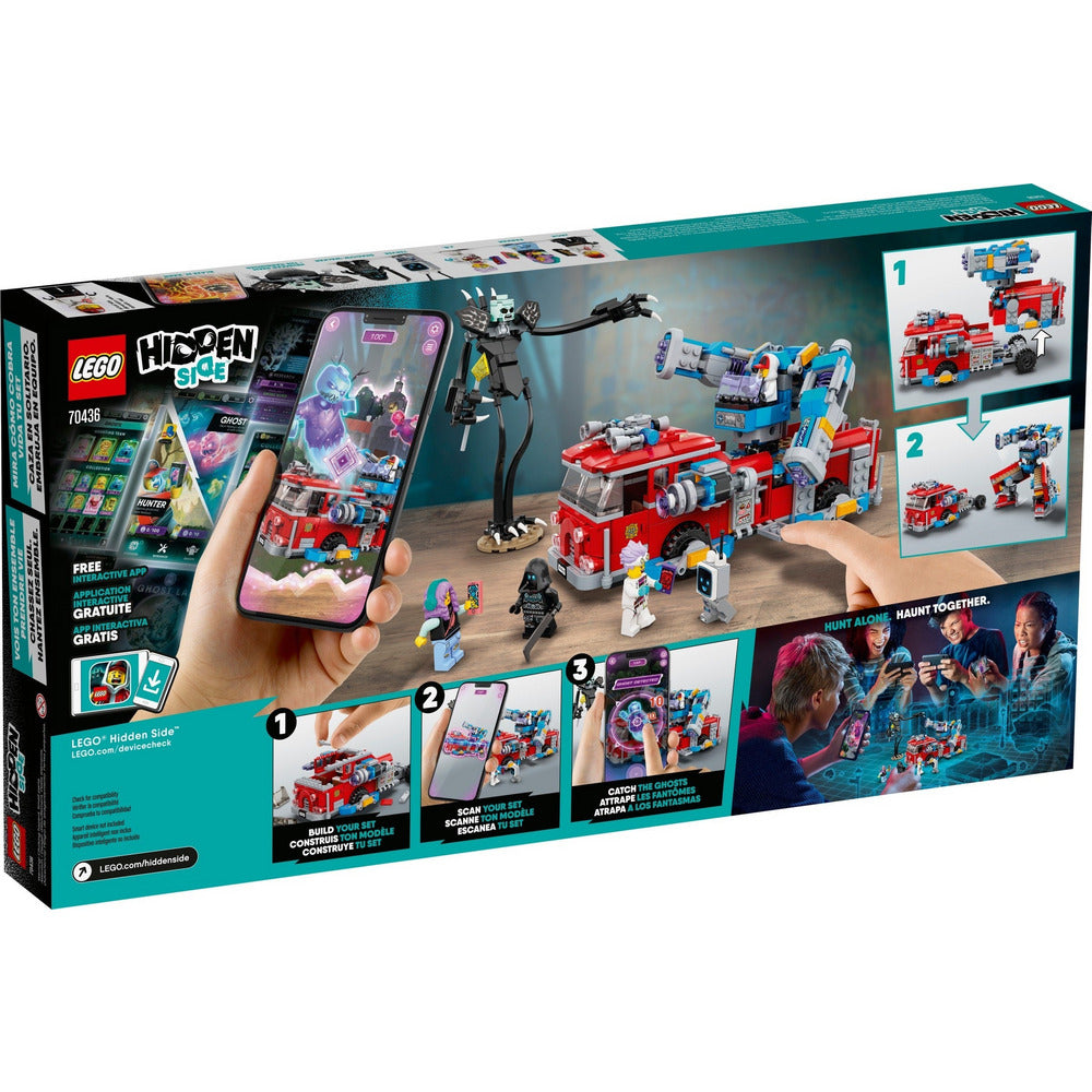 LEGO Hidden Side Le camion de pompiers fantôme 3000 (70436)