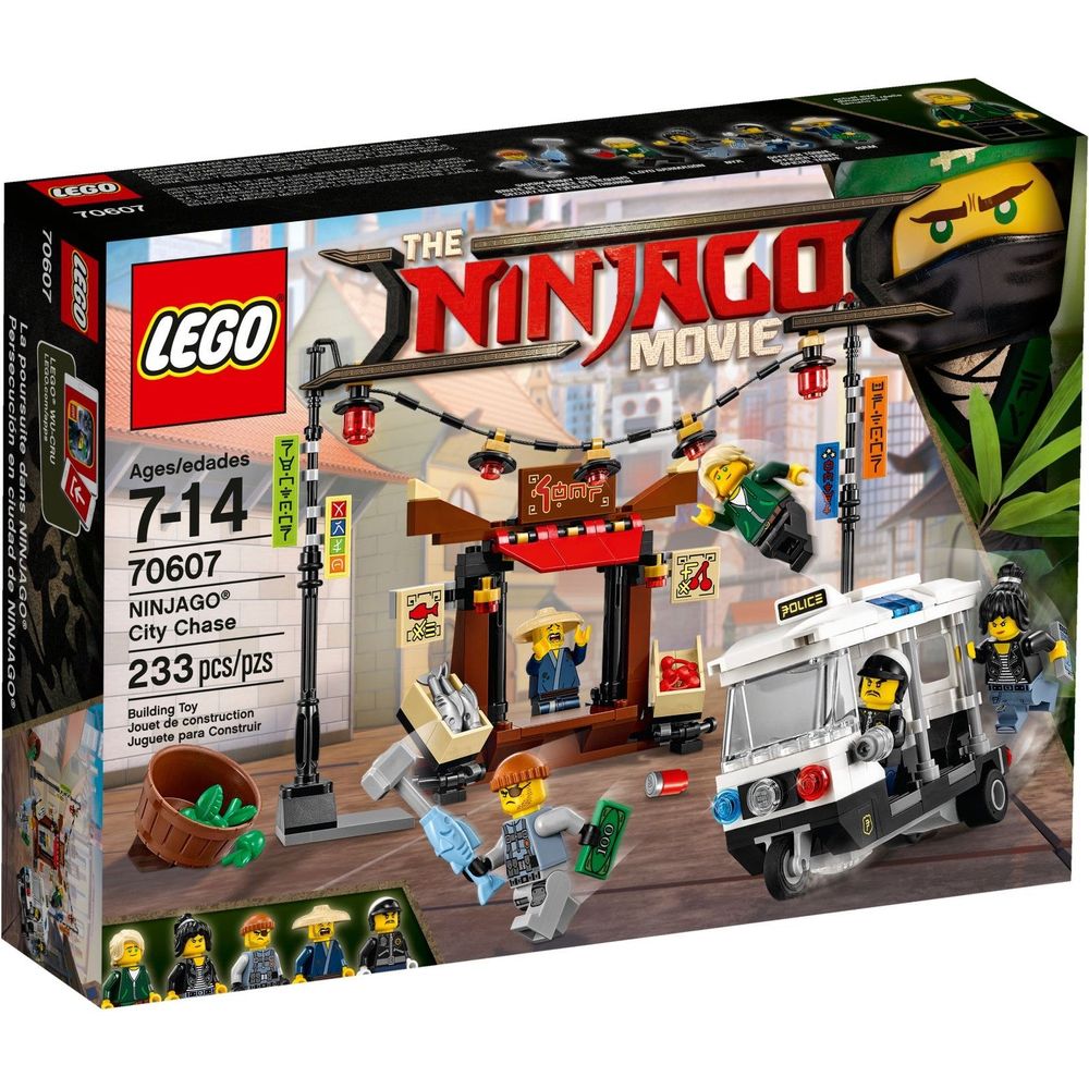 LEGO The LEGO Ninjago Movie Verfolgungsjagd in Ninjago 70607