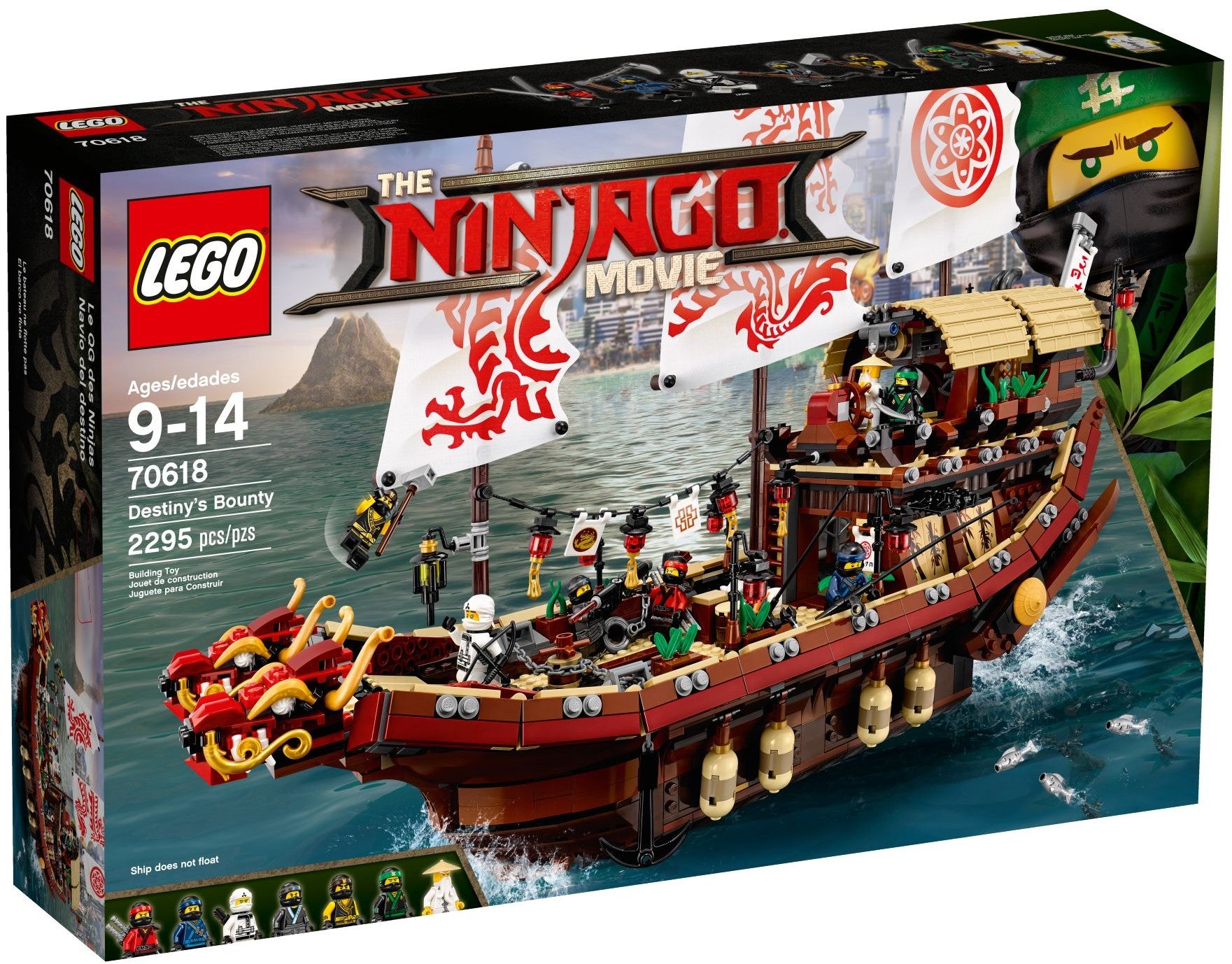 LEGO The Lego Movie Destiny's Bounty 70618