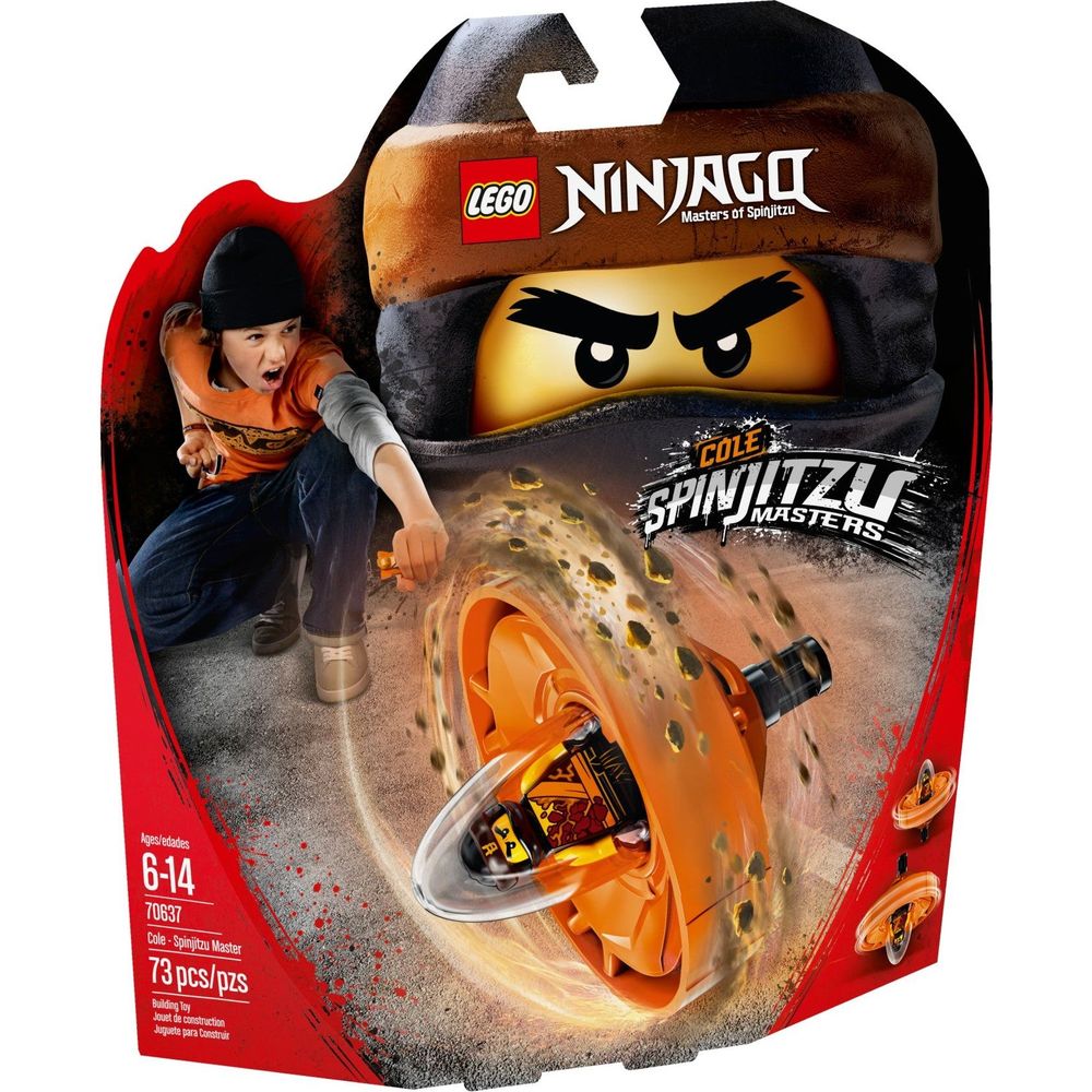 LEGO Ninjago Spinjitzu Meister Cole 70637