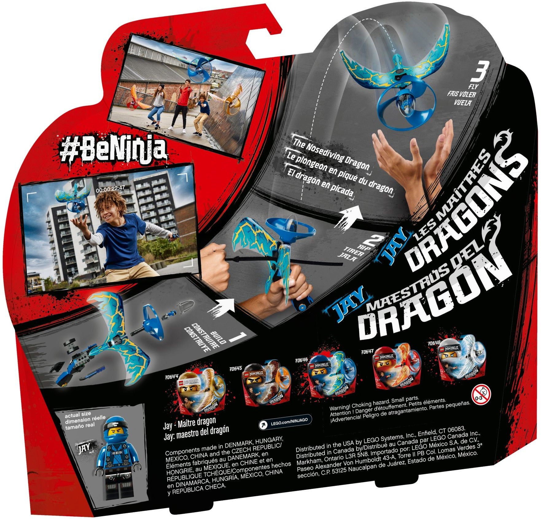 LEGO Ninjago Drachenmeister Jay 70646