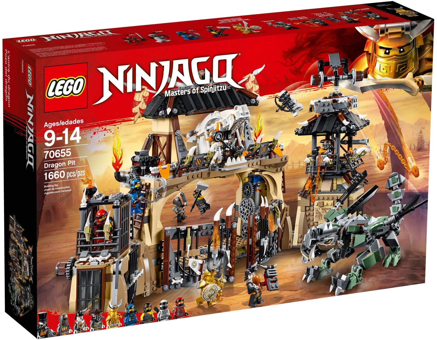 LEGO Ninjago Drachengrube 70655