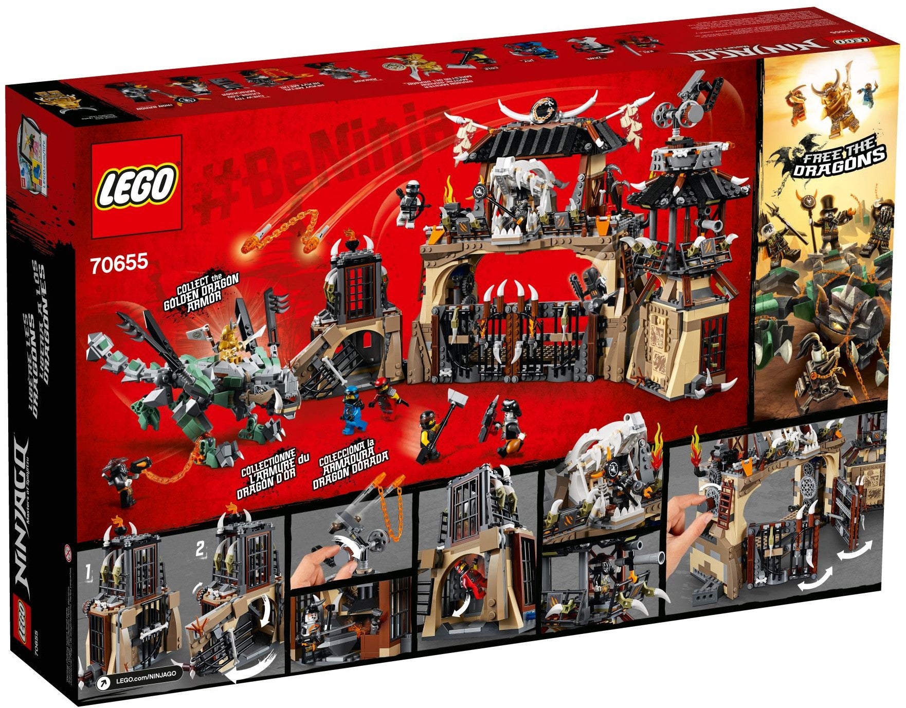 LEGO Ninjago Drachengrube 70655