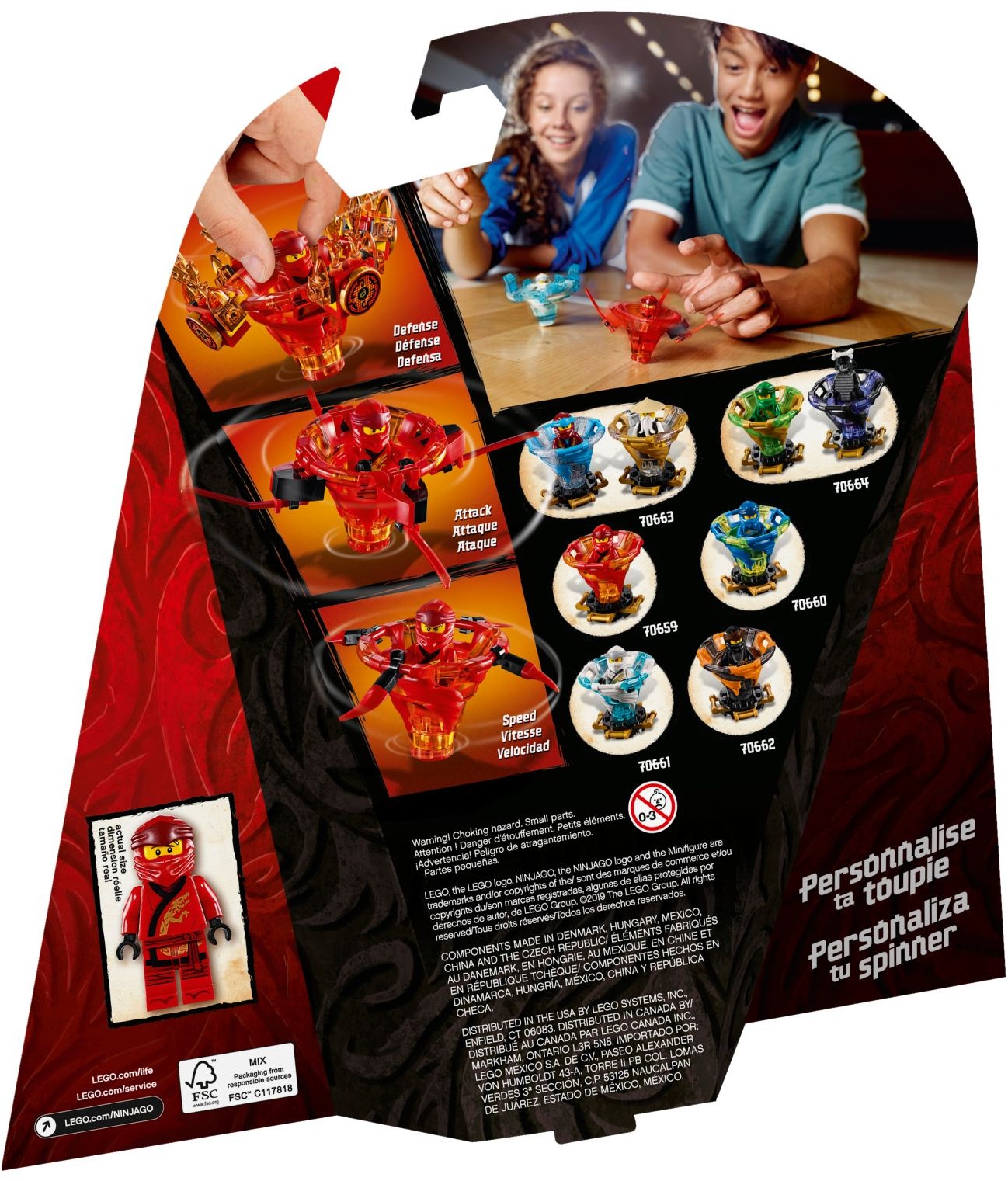 LEGO® Ninjago Spinjitzu Kai 70659