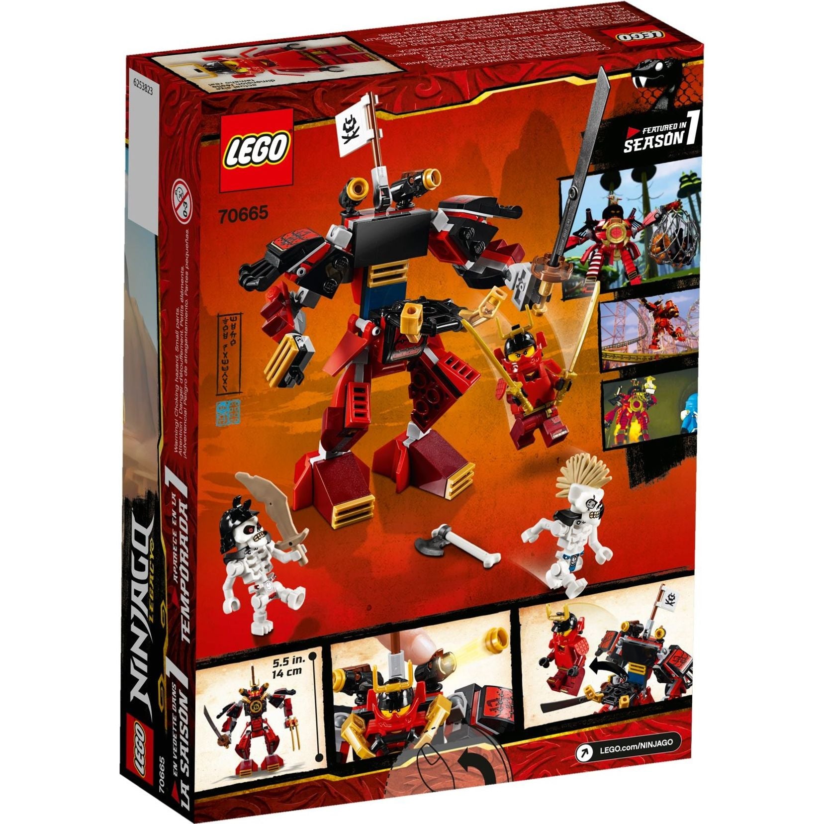 LEGO Ninjago Samurai-Roboter 70665