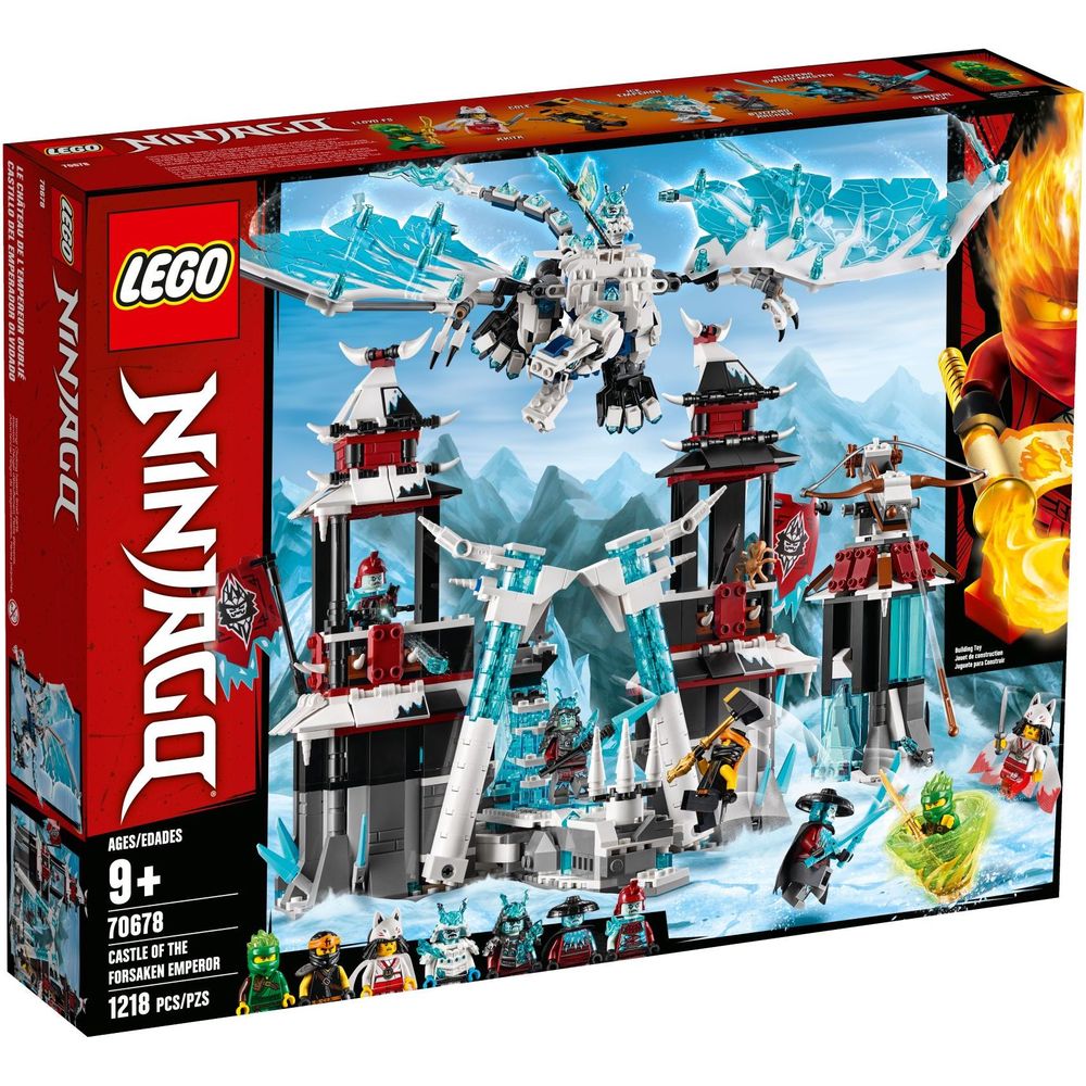 LEGO Ninjago La forteresse dans la glace éternelle 70678