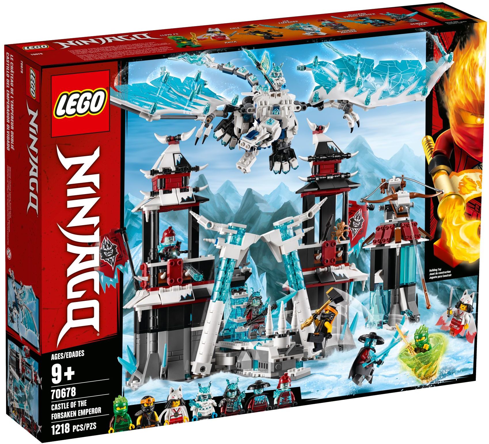 LEGO Ninjago Festung im ewigen Eis 70678