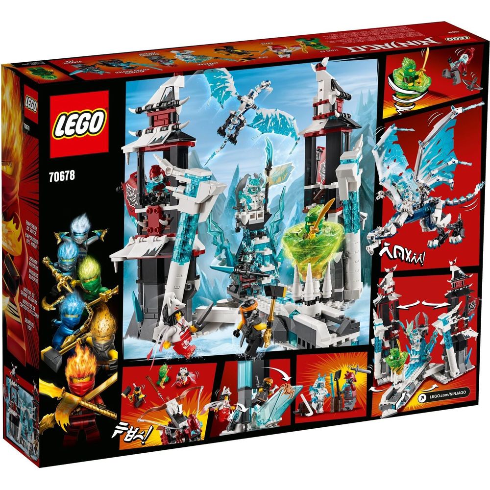 LEGO Ninjago La forteresse dans la glace éternelle 70678
