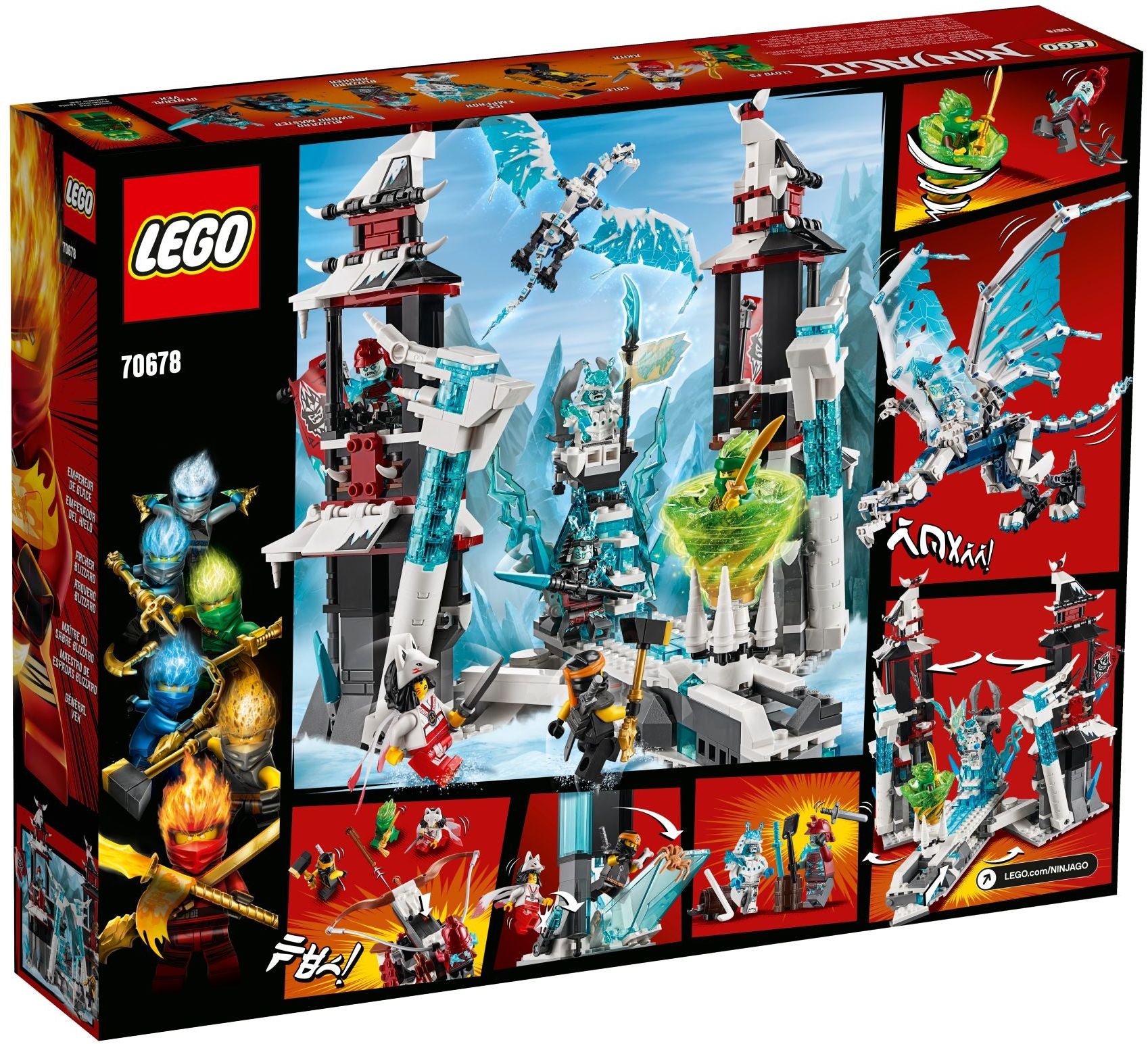LEGO Ninjago Festung im ewigen Eis 70678
