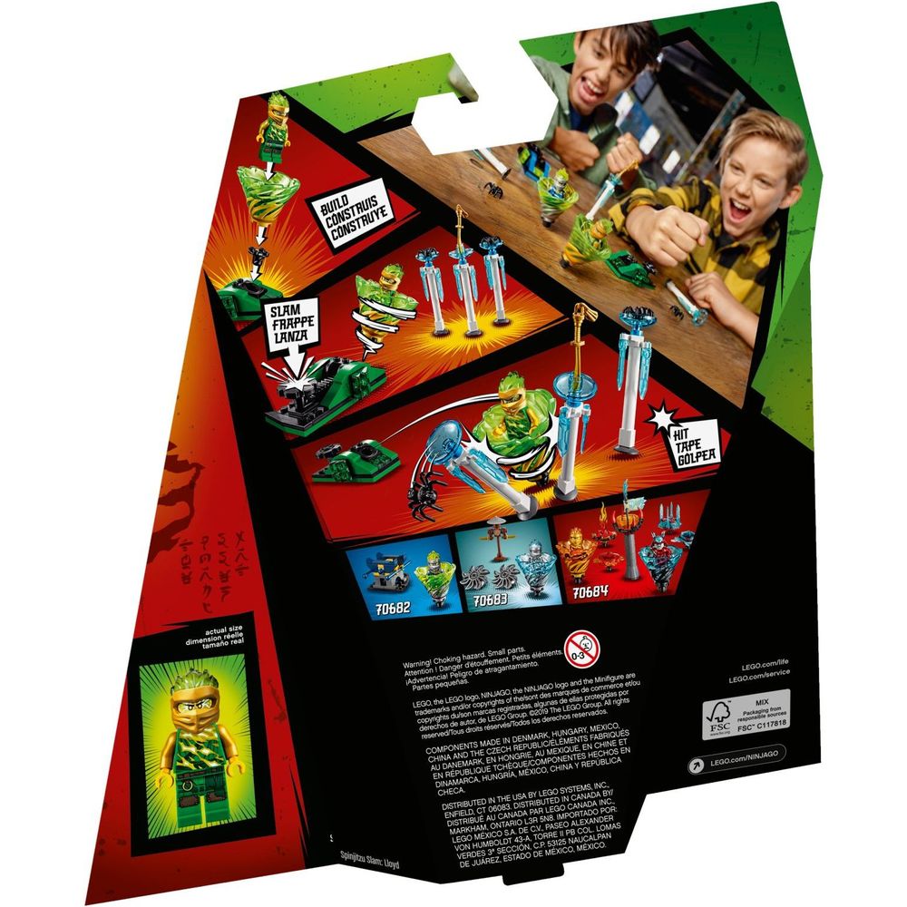 LEGO Ninjago Spinjitzu Slam Lloyd 70681