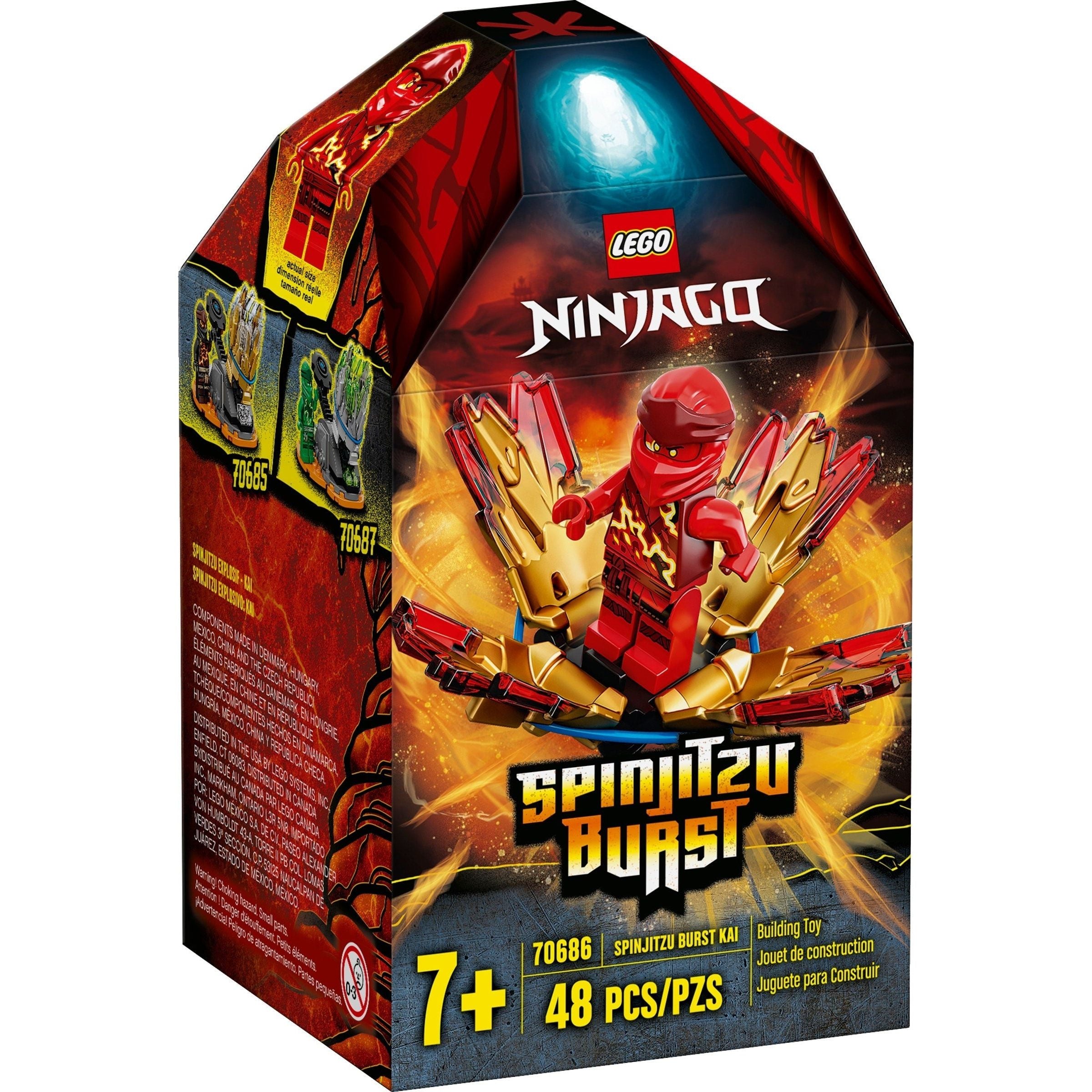 La toupie Spinjitzu de LEGO Ninjago Kai 70686