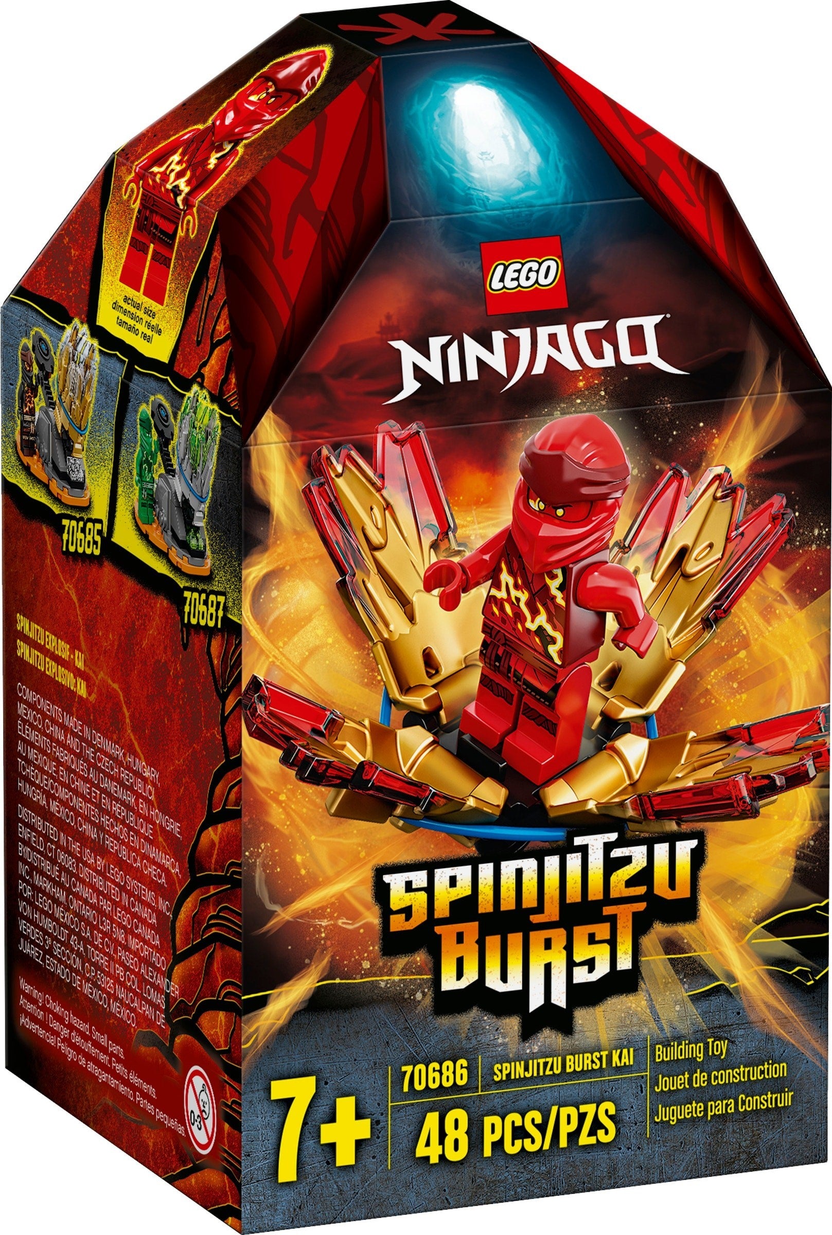 LEGO Ninjago Kais Spinjitzu-Kreisel 70686