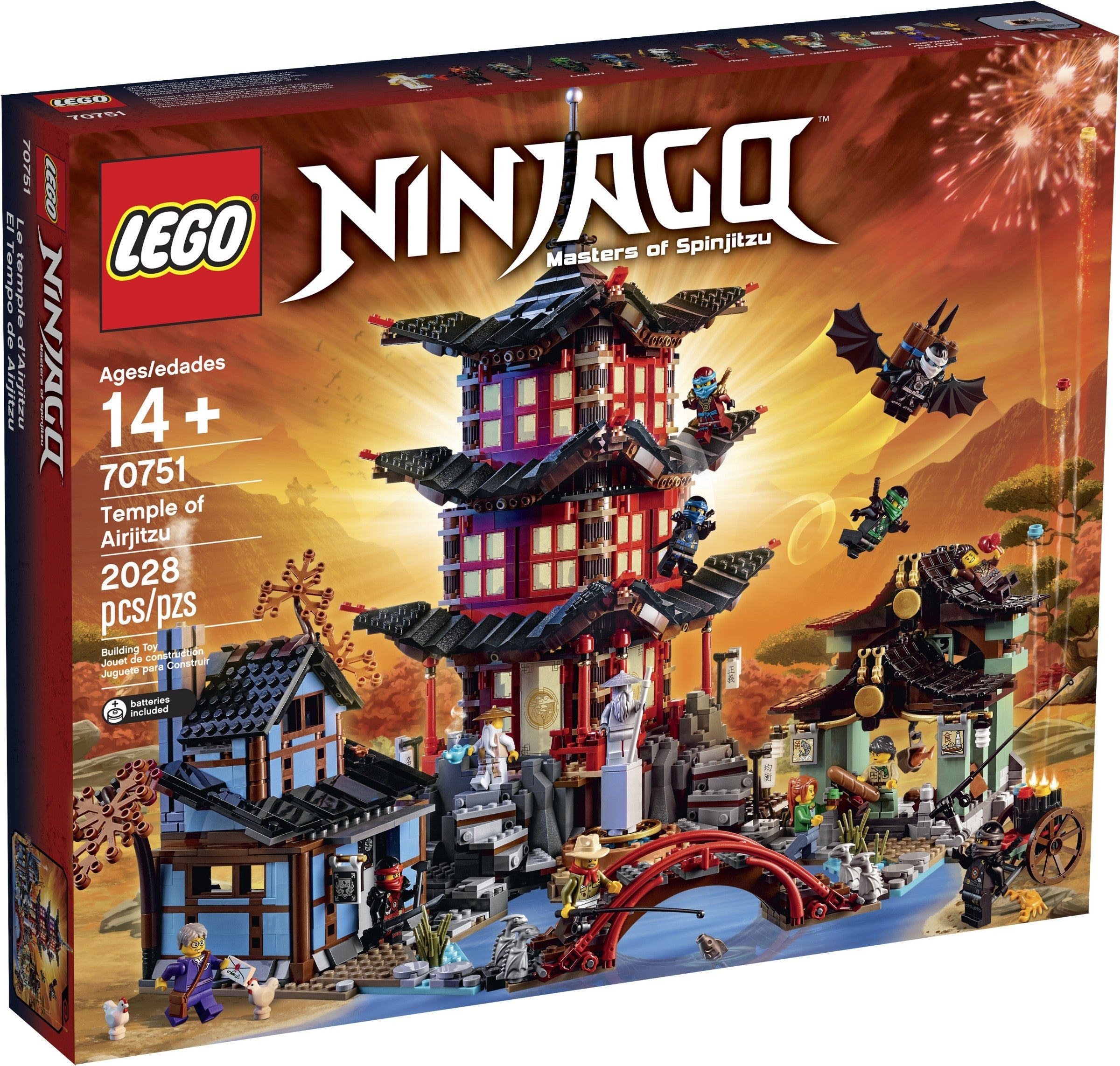 LEGO Ninjago Tempel des Airjitzu 70751