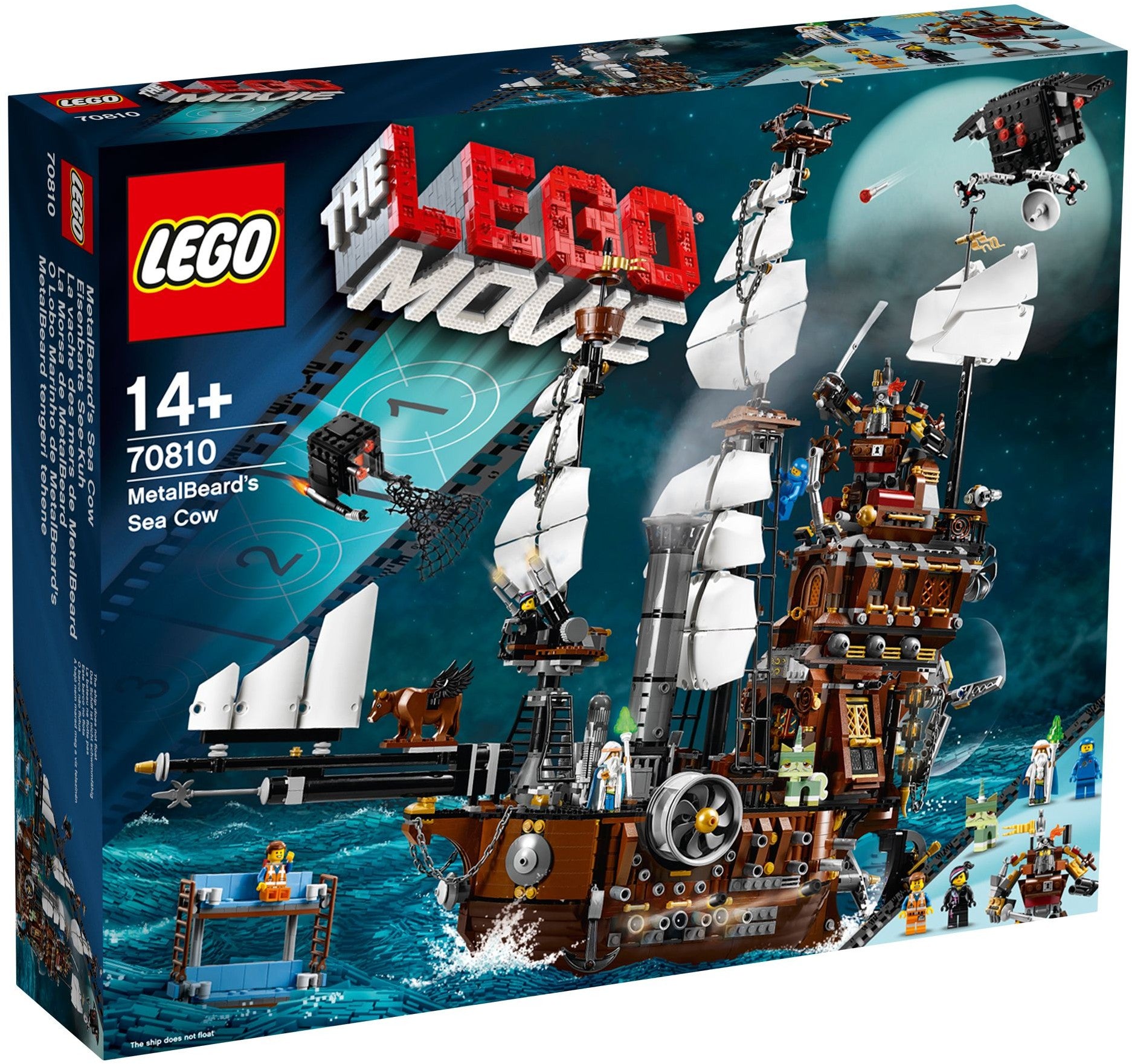 LEGO The Lego Movie Metal Beard's Sea Cow 70810