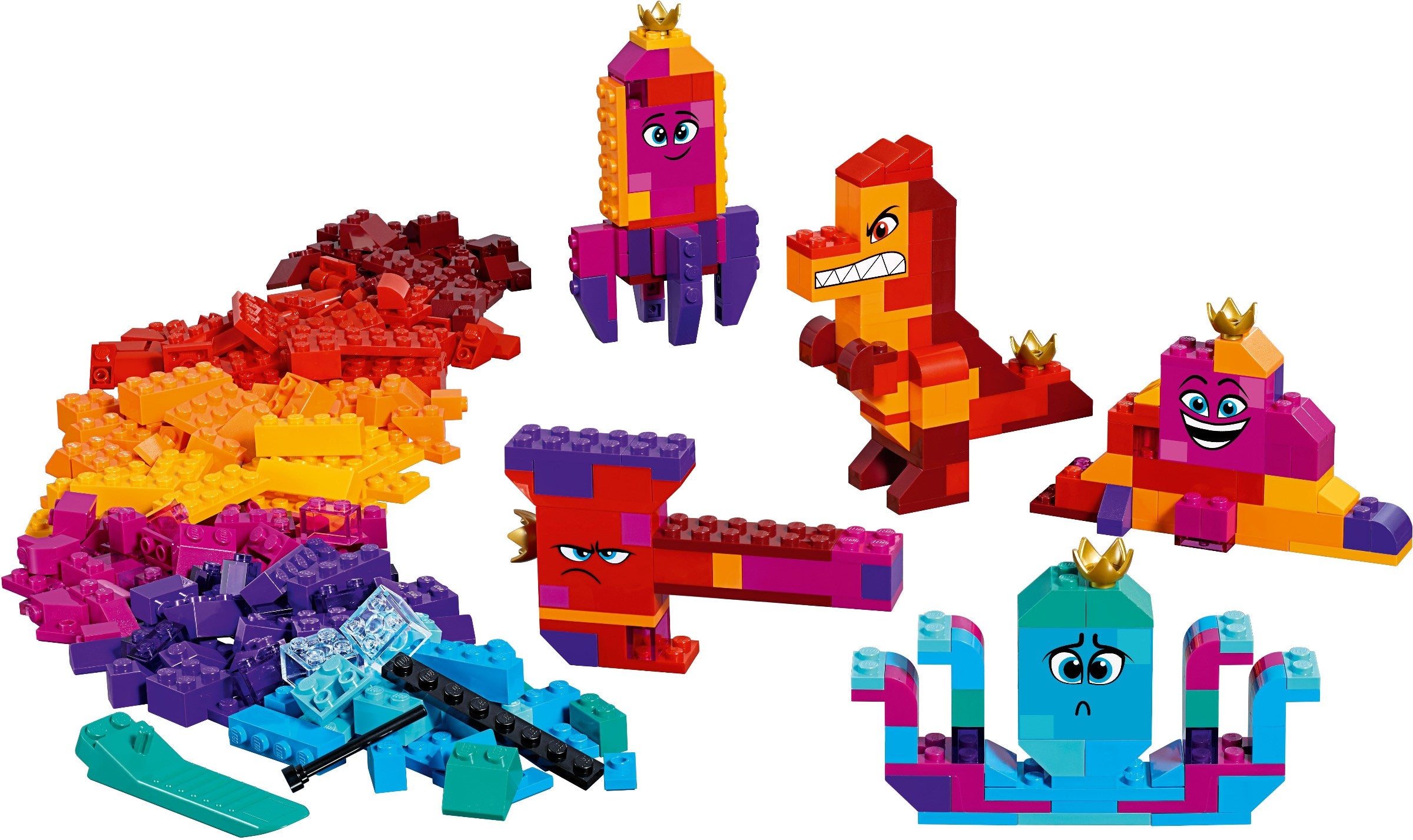 LEGO Movie Königin Wasimma Si-Willis Bau-Was-Du-Willst-Box 70825