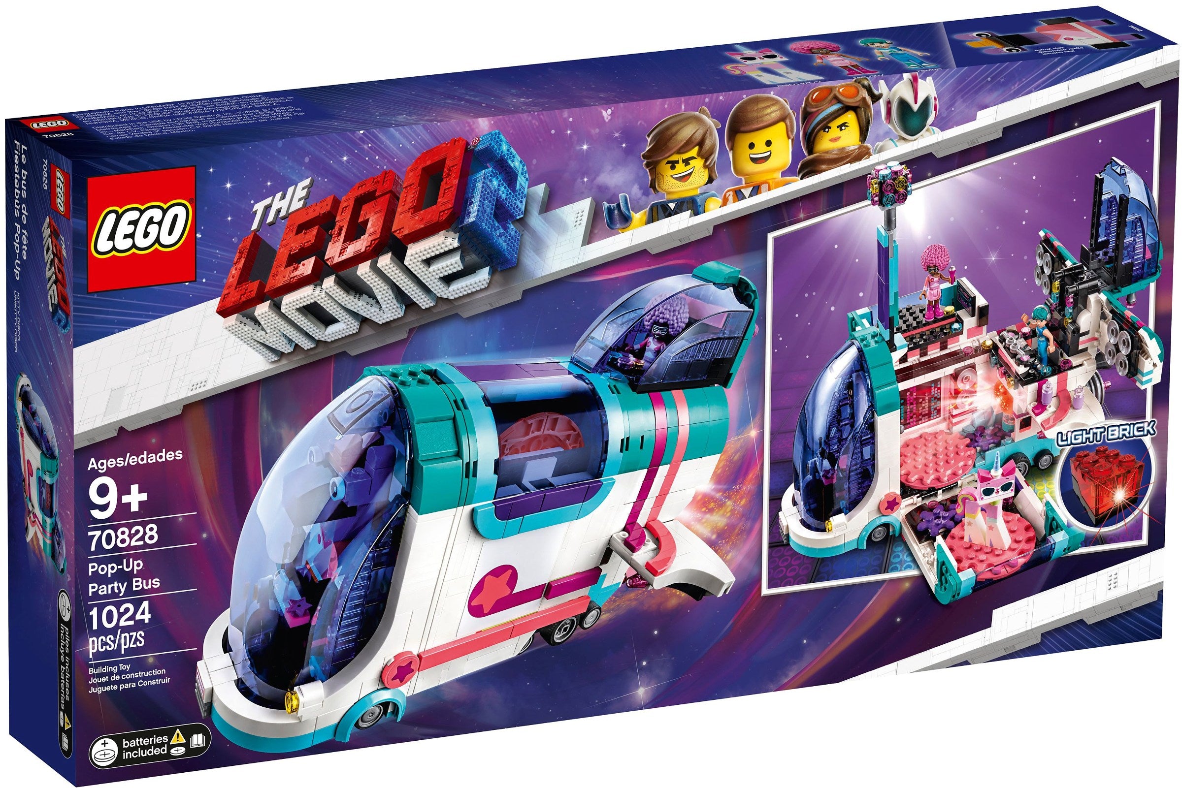 LEGO Movie 2 Pop Up Party Bus 70828