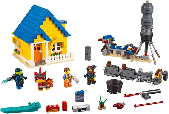 LEGO Movie 2 Emmets Traumhaus/Rettungsrakete 70831