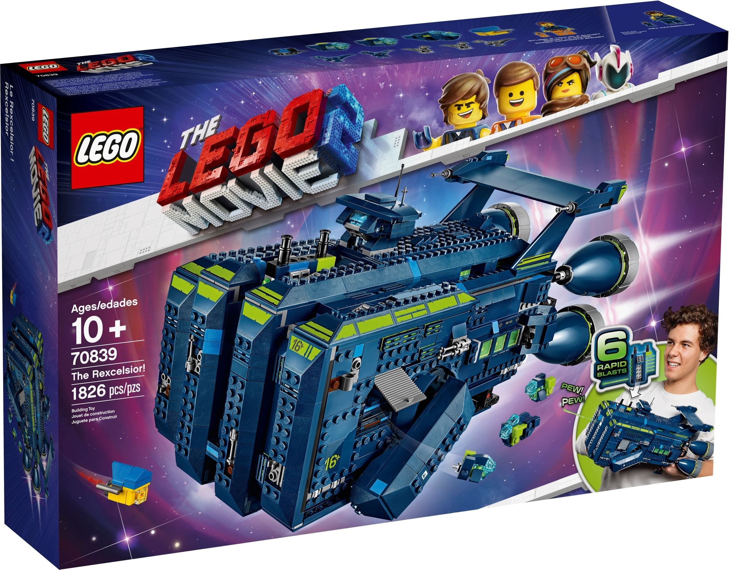 LEGO THE LEGO MOVIE Die Rexcelsior! 70839