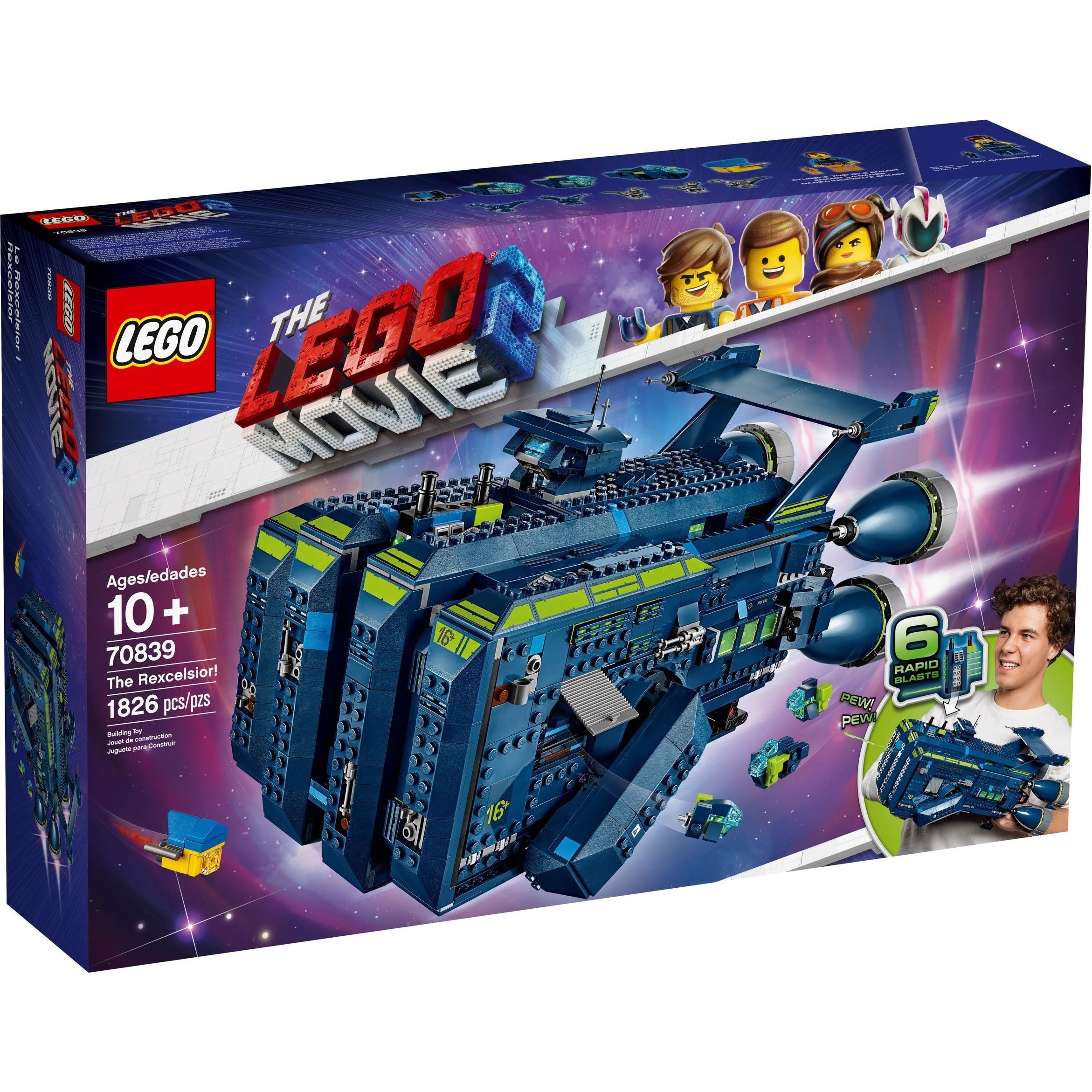 LEGO THE LEGO MOVIE Die Rexcelsior! 70839