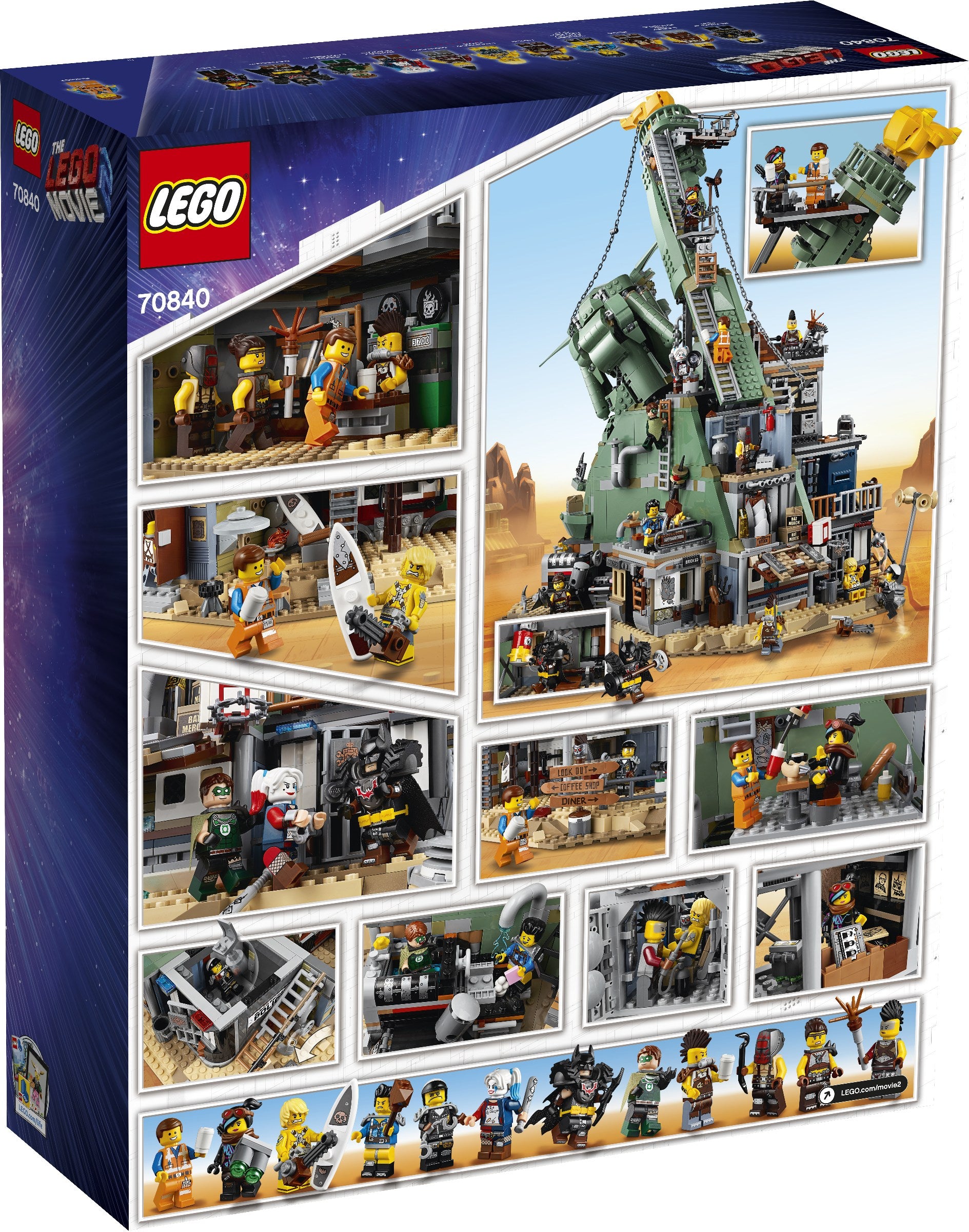LEGO LE FILM LEGO Bienvenue dans Apocalypse City ! 70840