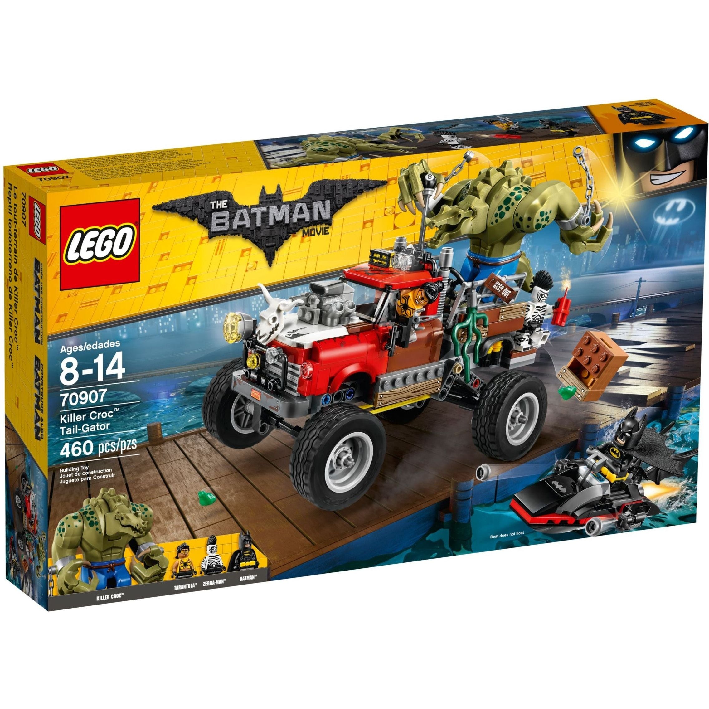 LEGO Movie Killer Croc Tail-Gator Batman 70907