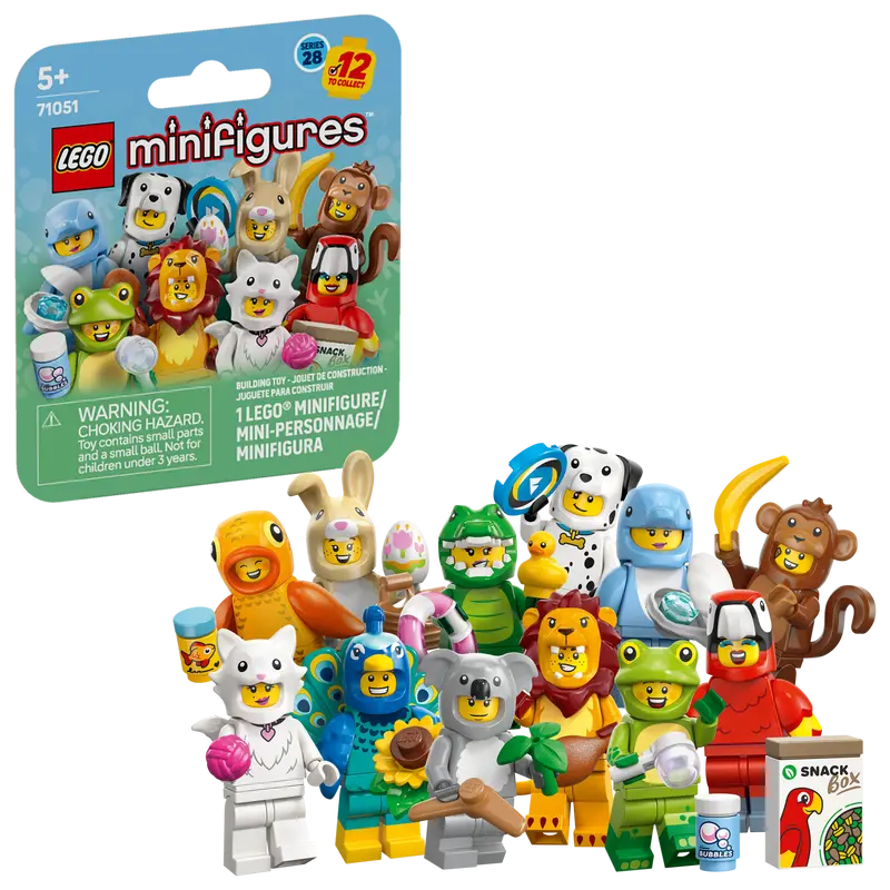 LEGO Minifigures LEGO Minifiguren Tiere Serie 28 71051