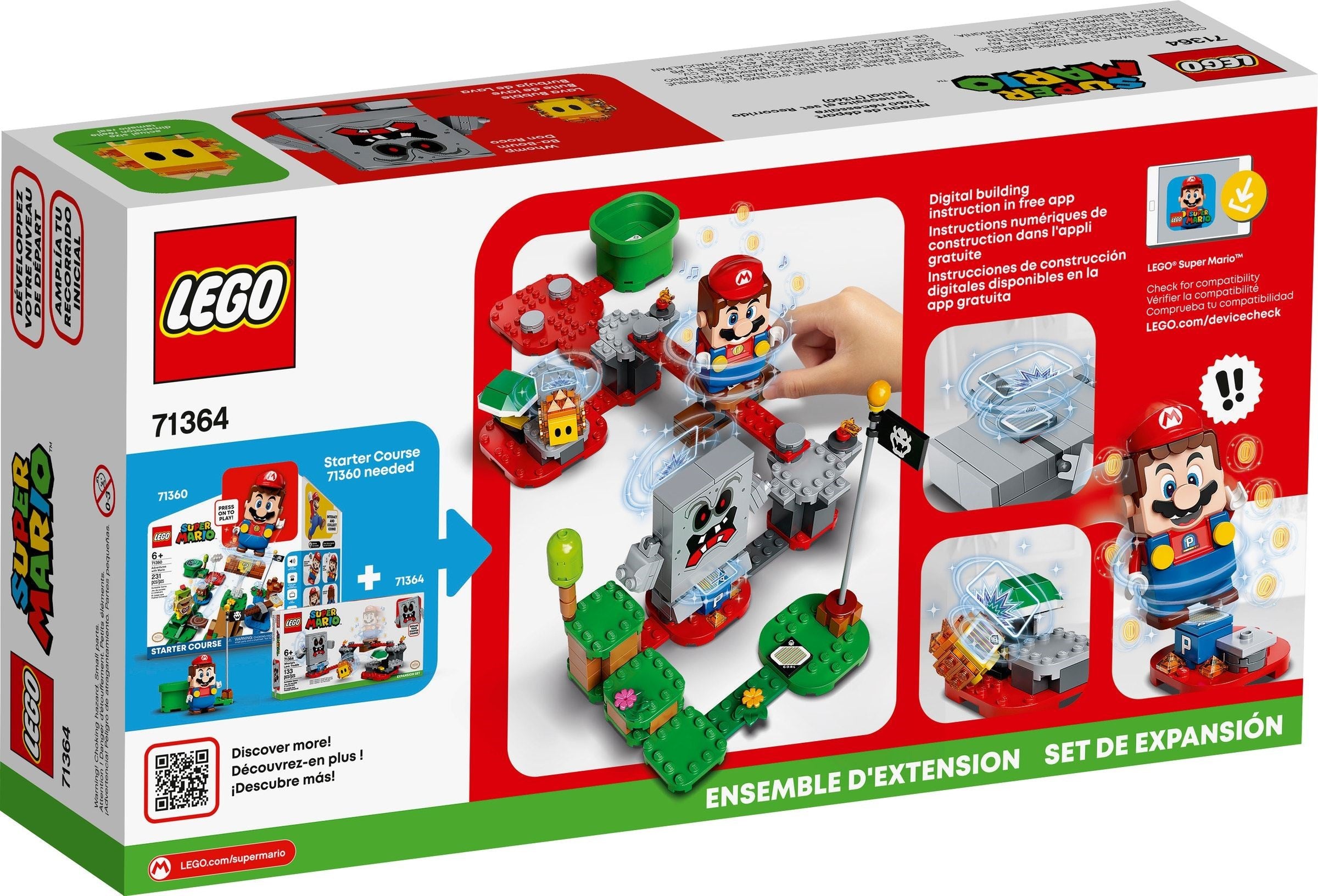 LEGO Super Mario Wummps Lava-Ärger- Erweiterungsset 71364